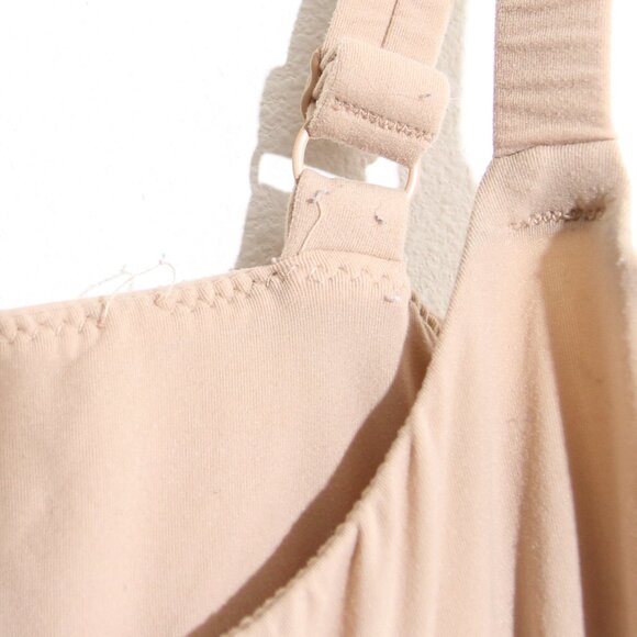 SKIMS Fits Everybody Scoop Neck Bralette Micha Clay Nude Beige Size 3X - Picture 4 of 12